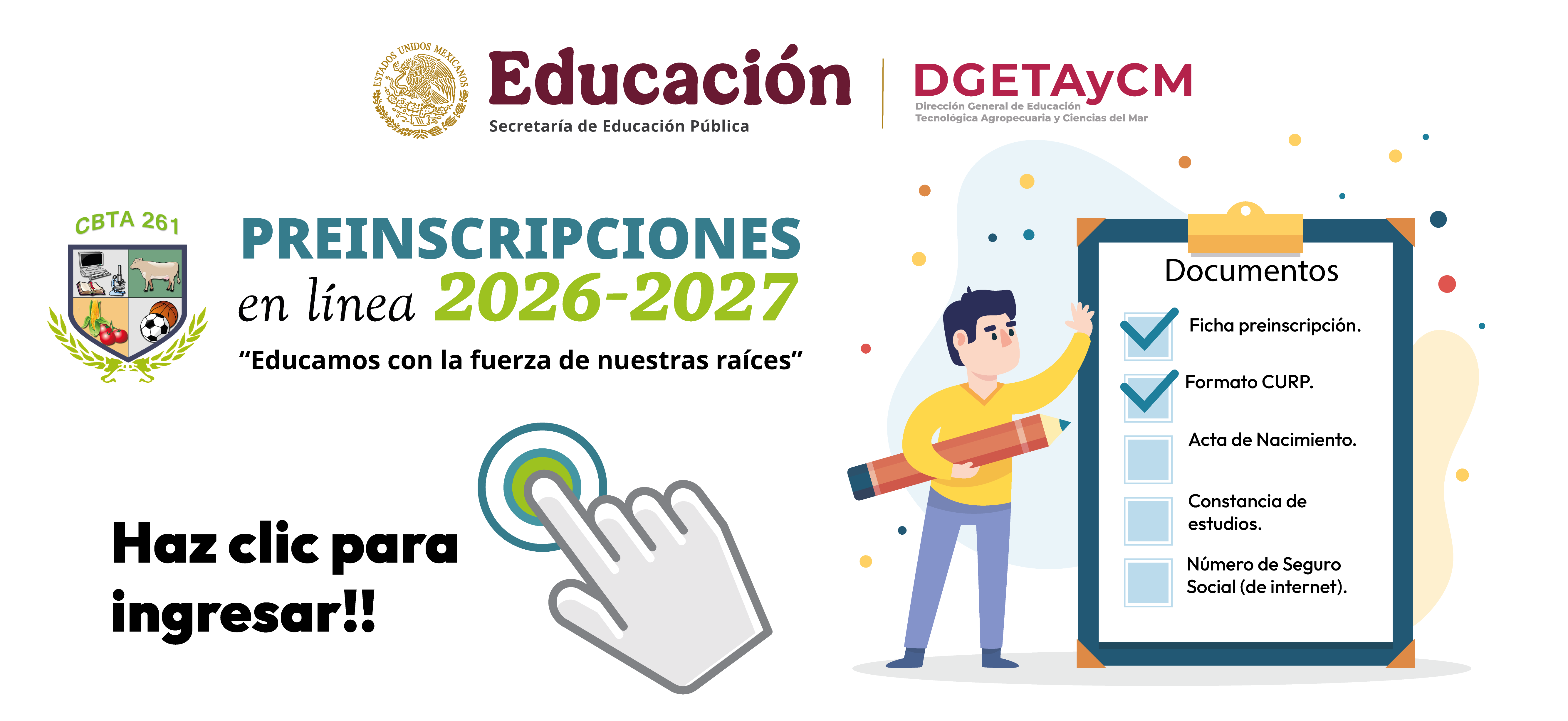 Preinscripciones 2026 - Activas